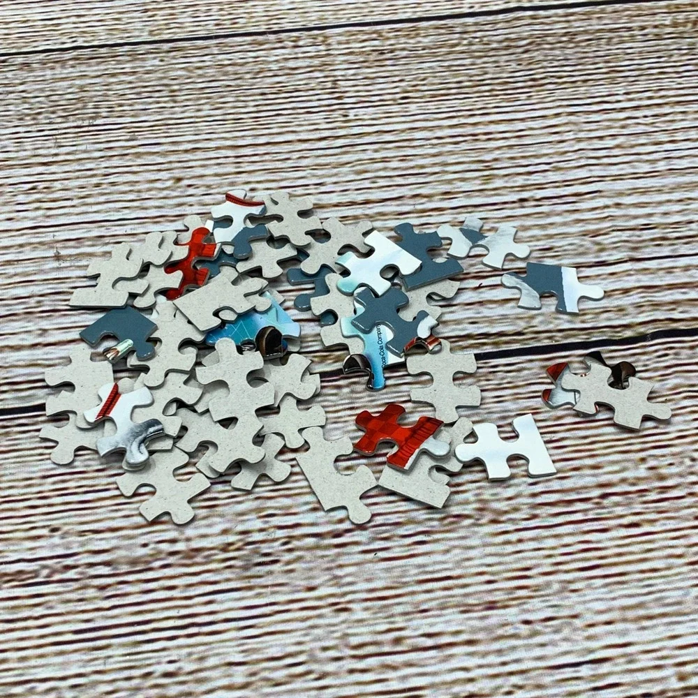 Coca-Cola Polar Bear Soccer‎ Ultra Mini 50 Piece Puzzle 1998 Collectible